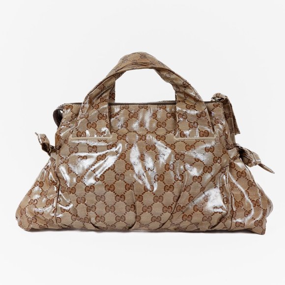 Gucci GG Monogram Crystal Hysteria Handbag - Picture 4 of 12
